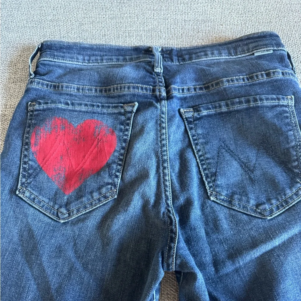 Mother Denim Insider Crop Step Fray Inseam 25" Size 26 - Picture 4 of 9